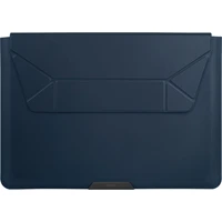 UNIQ Oslo pouzdro se stojánkem pro 14" notebook námořně modré - Pouzdra