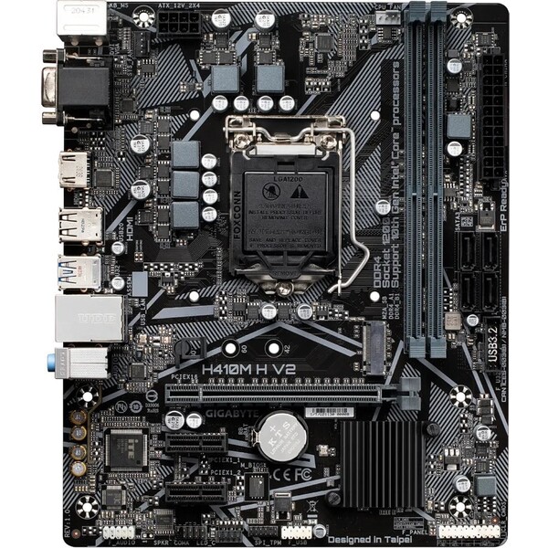 GIGABYTE H410M H V2 H410M H V2 Černá