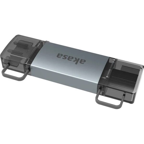 AKASA 2-In-1 USB 3.2 OTG Dual čtečka karet - Čtečky čipových karet - Obrázek 21JO000K01