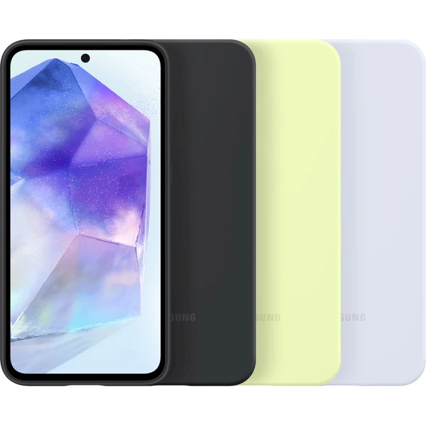 Samsung Silicone Case Galaxy A55 světle limetkový - Pouzdra - Obrázek 21Q2000O01