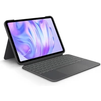 Logitech Combo Touch pouzdro s UK klávesnicí pro iPad Pro 11" (M4) grafitové - Pouzdra s klávesnicí