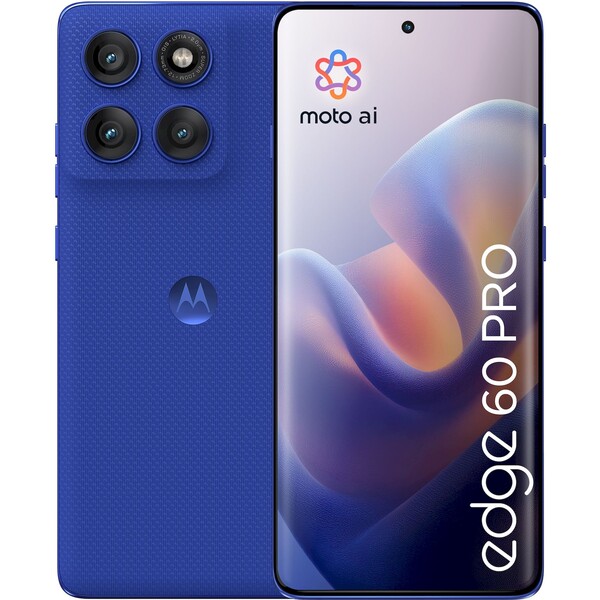 Motorola Edge 60 Pro 12GB/512GB PANTONE Dazzling Blue PB7X0010PL Modrá
