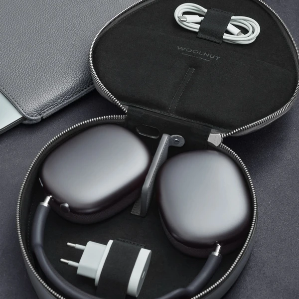Woolnut Leather kožené pouzdro pro AirPods Max šedé - Pouzdra - Obrázek 21ZD000L01