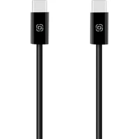 OBAL:ME LongRun USB-C/USB-C kabel 60W 1m černý - Kabely a redukce