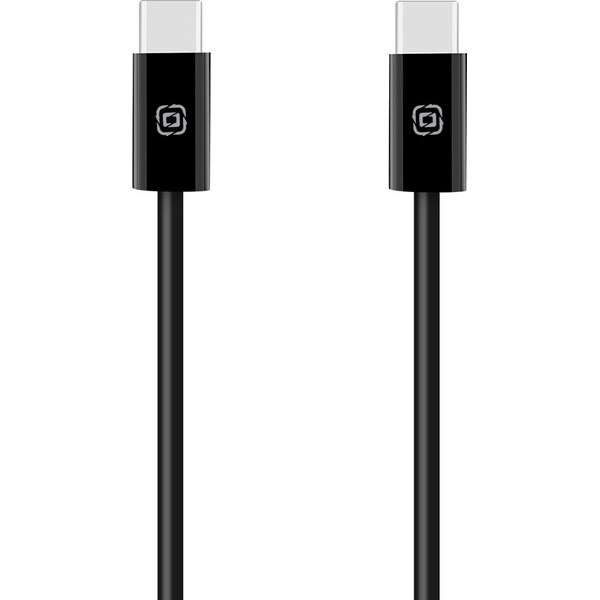 OBAL:ME LongRun USB-C/USB-C kabel 60W 1m černý