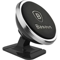 Baseus 360 držák do auta s magnetem na palubní desku stříbrný - Držáky