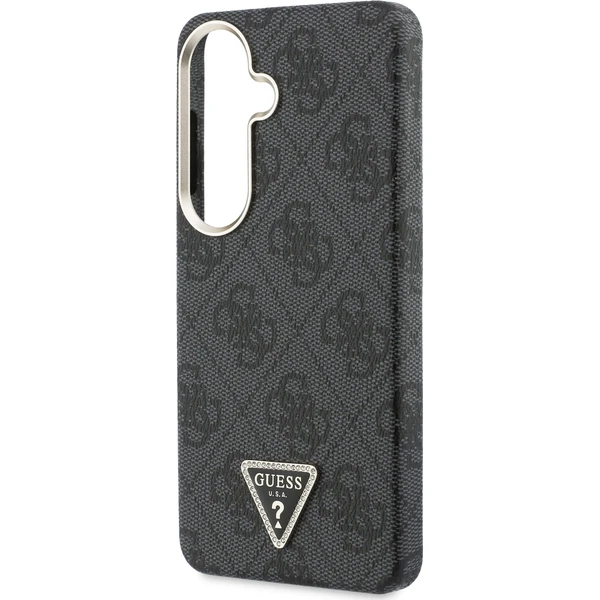 Guess PU Leather 4G Strass Triangle Logo Gold Frame Magnetic kryt Samsung Galaxy S26 černý - Pouzdra - Obrázek 21d936637ff74e5683ca8dea69a0178d