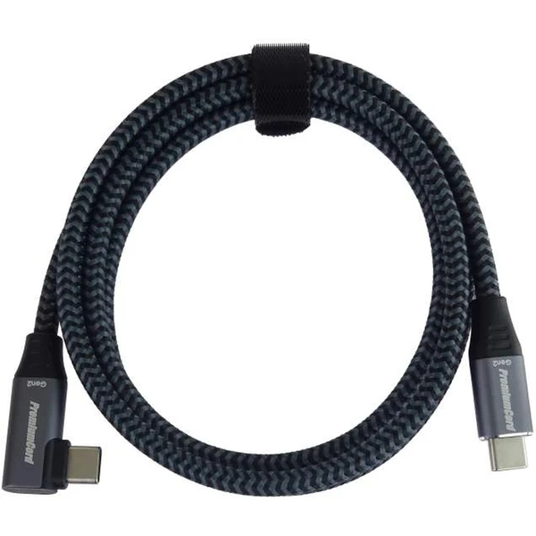 PremiumCord USB-C/USB-C napájecí kabel se zahnutým konektorem 3m šedý/stříbrný - Kabely a redukce - Obrázek 21dd11f1eed34b369e6800bf23bf614d