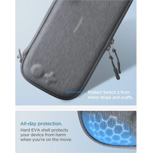 Spigen Klasden 2 Pouch pouzdro Nintendo Switch 2 tmavě šedé - Pouzdra - Obrázek 21dd33a1630a4cafa5c3d3d9baafa08e