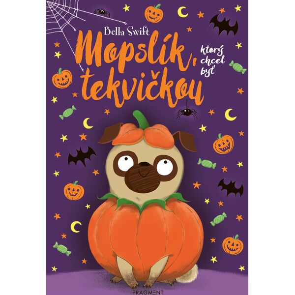 Mopslík, ktorý chcel byť tekvičkou
