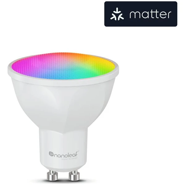 Nanoleaf Essentials Matter Wi-Fi GU10 Smart Bulb chytrá žárovka 1 Pack - Žárovky - Obrázek 2212198d9b854aa2aff1df83498bcf9e