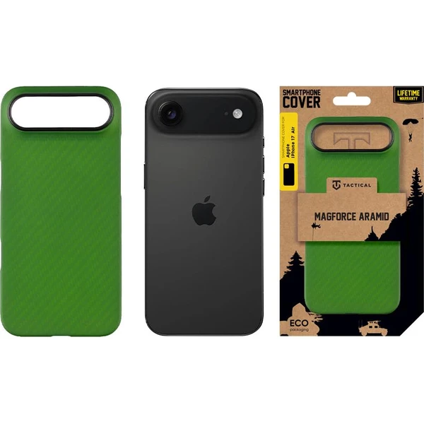 Tactical MagForce Aramid kryt Apple iPhone Air zelený - Pouzdra - Obrázek 2218aebaadec4108a8f2d8e5c7f0f249