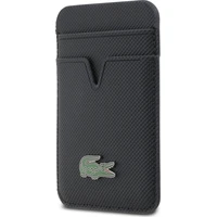 Lacoste PU Iconic Petit Pique MagSafe peněženka modrá - Peněženky