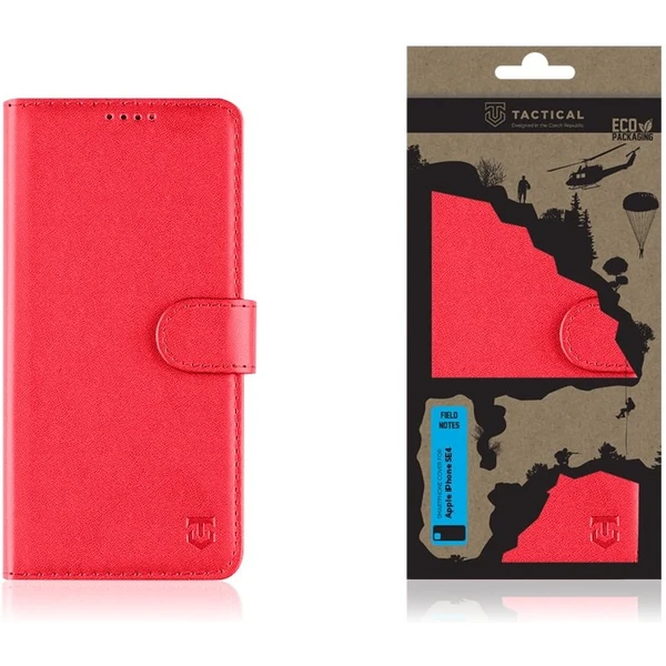 Tactical Field Notes kryt Apple iPhone 17e/16e červený - Pouzdra - Obrázek 223afddf19264ae6b9d4b7bf07df7460