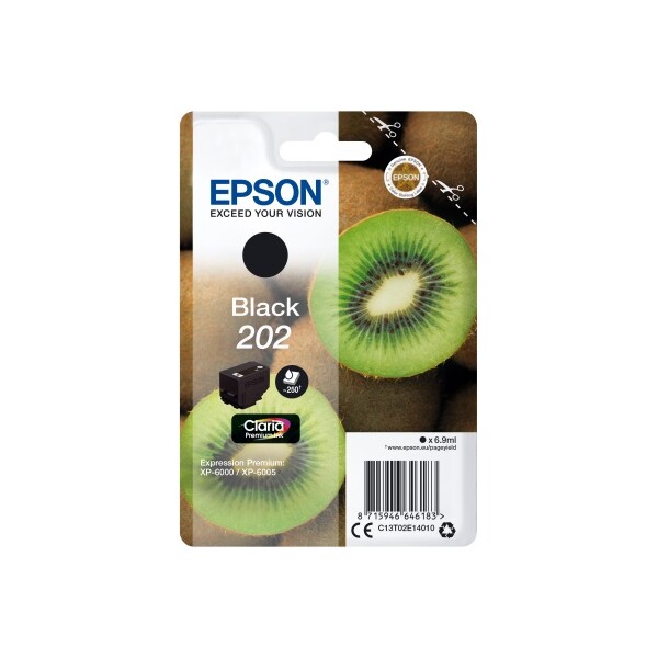 Epson 202 Kiwi Claria Premium černý