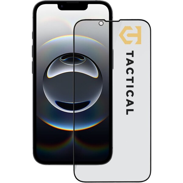 Tactical Glass Shield Privacy Stealth 5D sklo Apple iPhone 13/13 Pro/14/16e černé