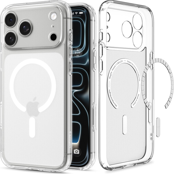 Spigen Ultra Hybrid MagSafe kryt iPhone 18 Pro Max/17 Pro Max frost white