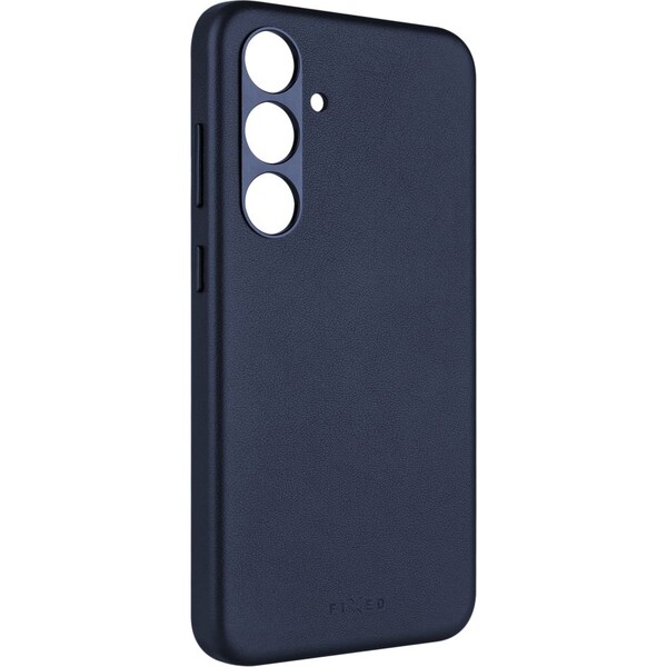 FIXED MagLeather kožený kryt s MagSafe Samsung Galaxy S24+ modrý
