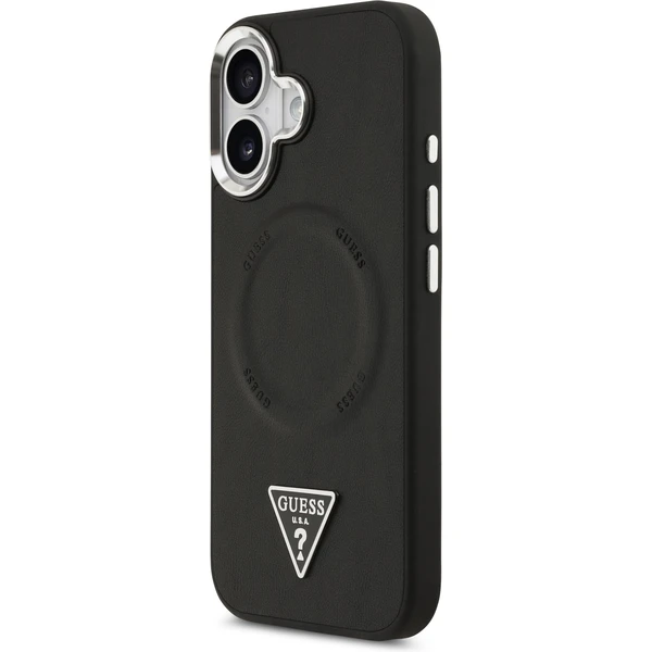 Guess PU Leather Triangle Logo MagSafe kryt iPhone 17 černý - Pouzdra - Obrázek 227c0945e5f345bf9326c13e6ce8c511