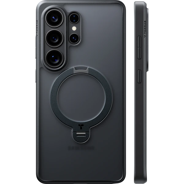 Torras Ostand Q3 Spin MagSafe kryt Samsung Galaxy S26 Ultra obsidian black - Pouzdra - Obrázek 228289b76b8a416281133743b18da4e2