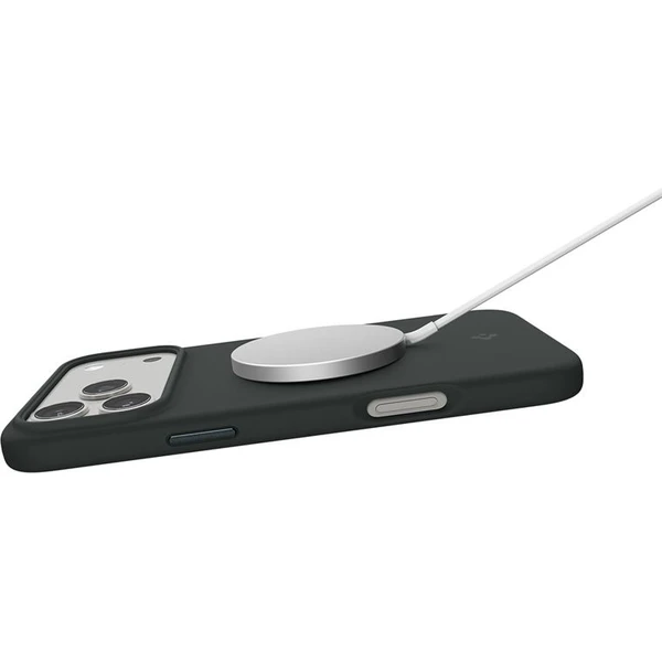 Spigen Silicone Fit MagSafe kryt iPhone 17 Pro abyss green - Pouzdra - Obrázek 2294ccfe54b147548e3f12c5a1b54fae