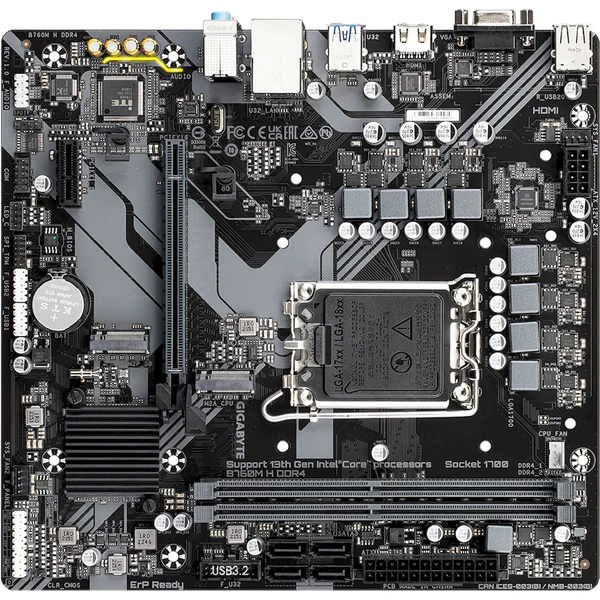 GIGABYTE B760M H DDR4 - Základní desky - Obrázek 229D000P01