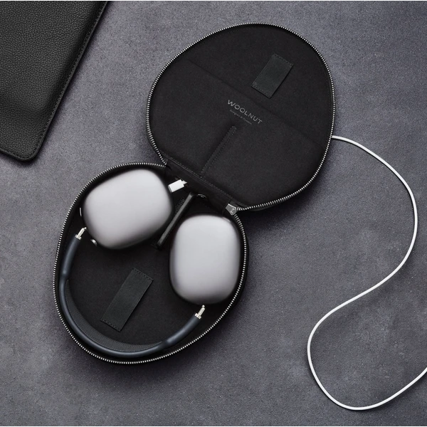 Woolnut Leather kožené pouzdro pro AirPods Max černé - Pouzdra - Obrázek 22KR100501
