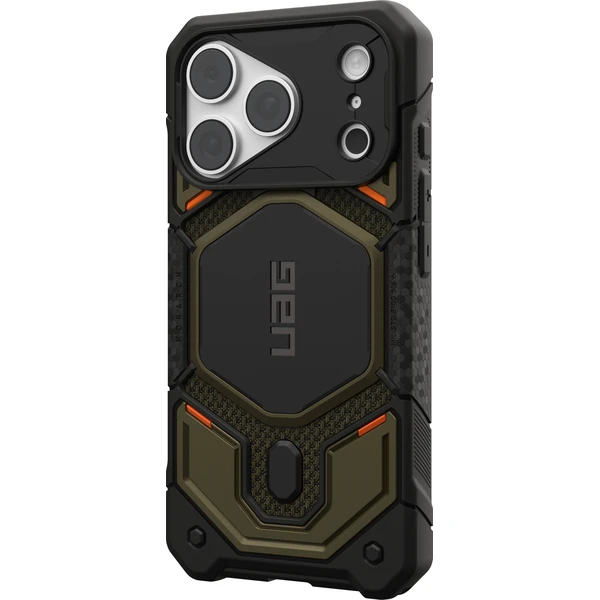 UAG Monarch Pro MagSafe Kevlar kryt iPhone 18 Pro/17 Pro zelený - Pouzdra - Obrázek 22d6d339f3354f2ea06b93cf0c517e5b