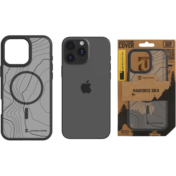 Tactical MagForce Hyperstealth Sika kryt iPhone 16 Pro Max Asphalt - Pouzdra - Obrázek 23043ddf59854b4291e0ccb7623c30e4