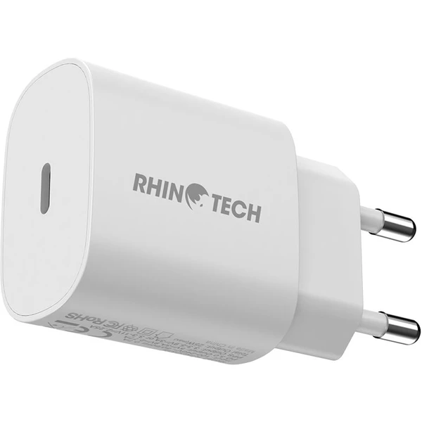 RhinoTech síťová nabíječka USB-C, 25W, PD bílá - Nabíječky - Obrázek 2331000L01