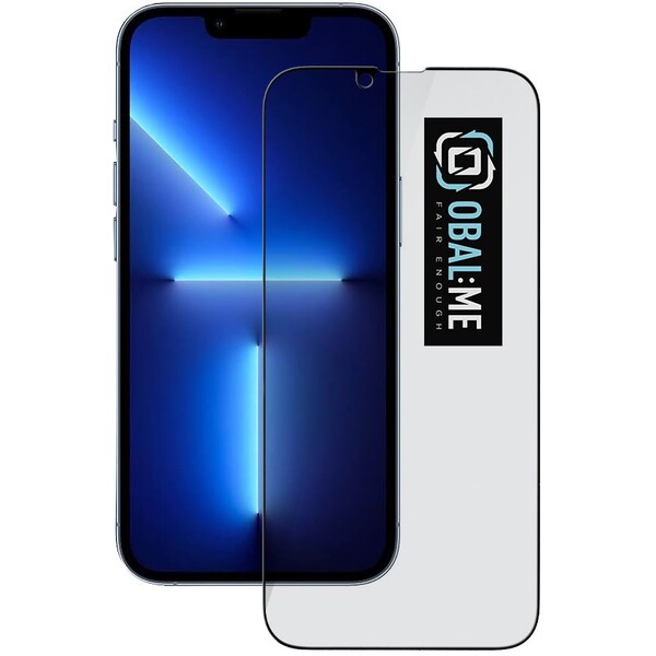 OBAL:ME Privacy 5D tvrzené sklo Apple iPhone 13 Pro Max/14 Plus černé