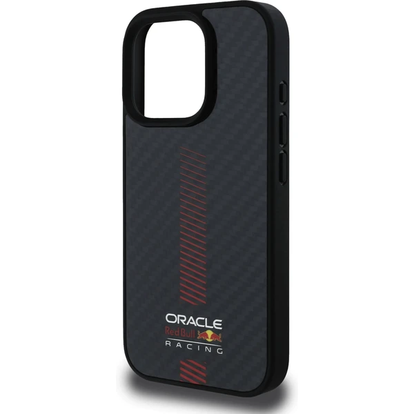 Oracle Red Bull Racing Carbon Powerbar MagSafe kryt iPhone 16 Pro černý - Pouzdra - Obrázek 23398d89f8304c0f9689b36cabf9f52e
