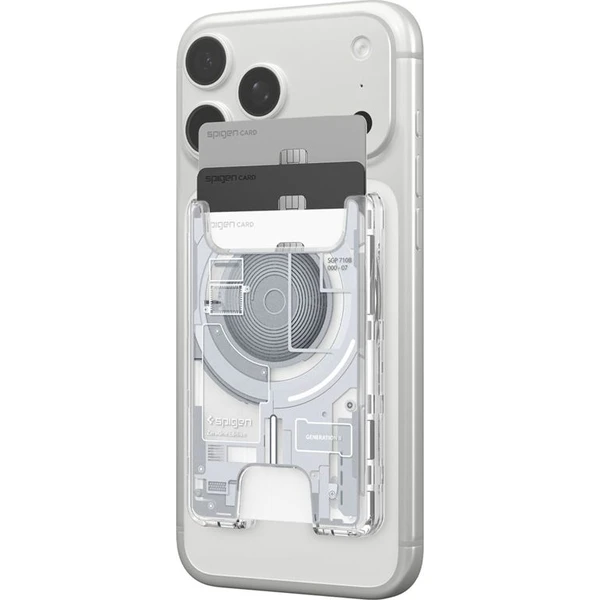 Spigen Ultra Hybrid Wallet MagSafe peněženka zero one white - Peněženky - Obrázek 234bfefac12241b381e7e7e7f503d0c3