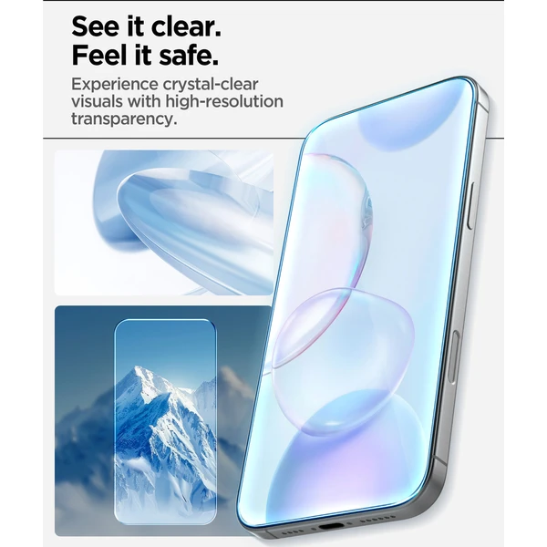 Spigen Glass tR AlignMaster S sklo iPhone 17 Pro (3 ks) - Ochranné folie a skla - Obrázek 2382b4c81de8420780f5573659ff6c18