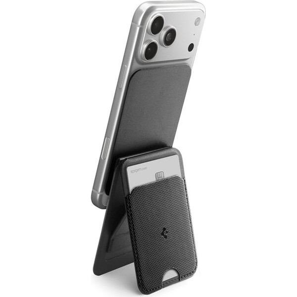 Spigen Slim Fold Tripod MagSafe Wallet peněženka černá (1 karta)