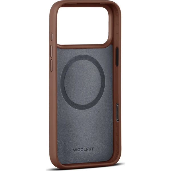 Woolnut MagSafe kožený kryt iPhone 17 Pro Max hnědý - Pouzdra - Obrázek 239ce571176845cdbe0d0d70089f13ee