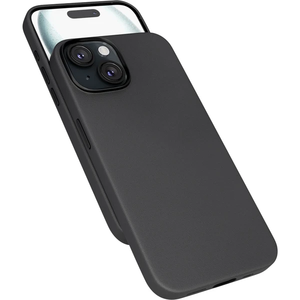 Epico Mag+ Leather Case iPhone 15 černá - Pouzdra - Obrázek 23E1000L01