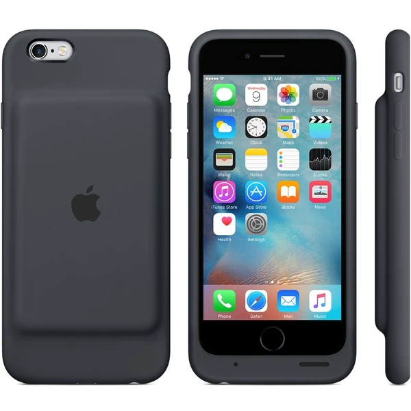 Apple iPhone 6/6S Smart Battery Case zadní kryt s baterií uhlově šedý - Pouzdra - Obrázek 23EF000101