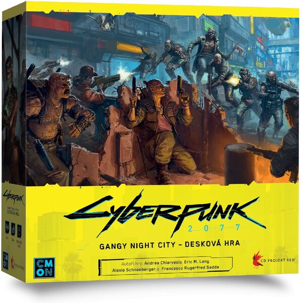 ADC Blackfire CYBERPUNK 2077: Gangy Night City - Desková hra