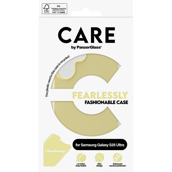 PanzerGlass® CARE kryt Samsung Galaxy S25 Ultra Fearlessly zeleno-žlutý (Chardonnay) - Pouzdra - Obrázek 23FC000J01