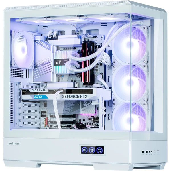 ZALMAN P50 DS bílá - Počítačové skříně - Obrázek 23HA000N01