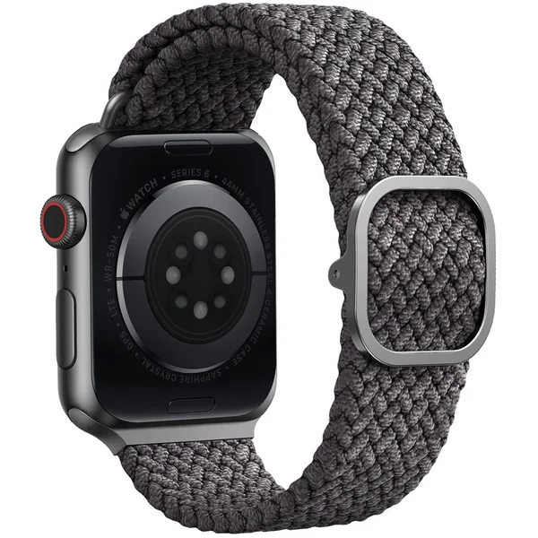 UNIQ Aspen Braided řemínek Apple Watch 42/41/40/38mm šedý - Řemínky - Obrázek 23LP600301