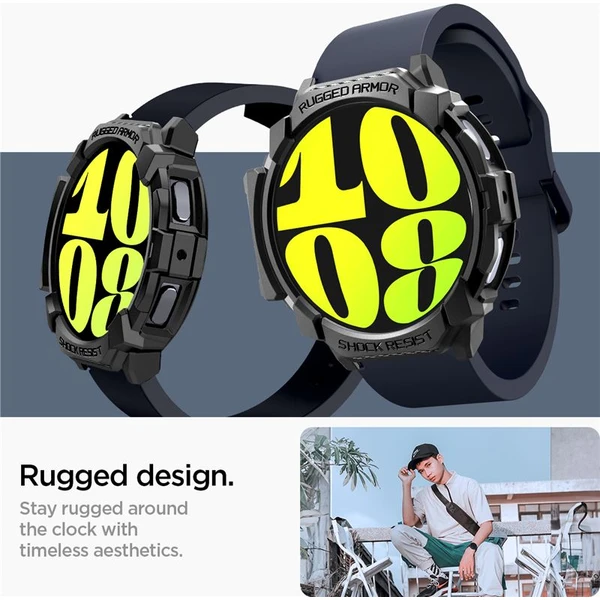 Spigen Rugged Armor pouzdro Samsung Galaxy Watch7 (44mm) matně černé - Pouzdra - Obrázek 23a31bbf7afc4535a10742fdaf1fbe2d