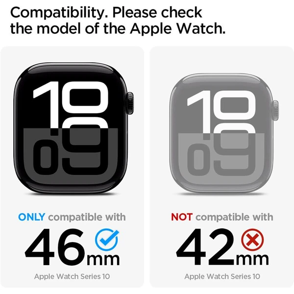 Spigen Liquid Air Pro kryt s řemínkem Apple Watch 10/11 (46mm) šedý - Pouzdra - Obrázek 23aa0ca6515d4a2e8e5a35b195abe261