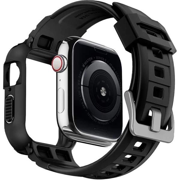 Spigen Rugged Armor Pro řemínek s pouzdrem Apple Watch 41/40mm černý - Řemínky - Obrázek 23b048bc977b435e933af51d6e257abc