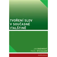 Tvoření slov v současné italštině - E-kniha