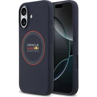 Oracle Red Bull Silicone Red Ring MagSafe kryt iPhone 17 modrý - Pouzdra