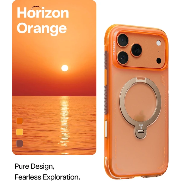Torras Ostand Q3 Air MagSafe kryt iPhone 17 Pro horizon orange - Pouzdra - Obrázek 2426274425274ccea0b8668b83e6c752