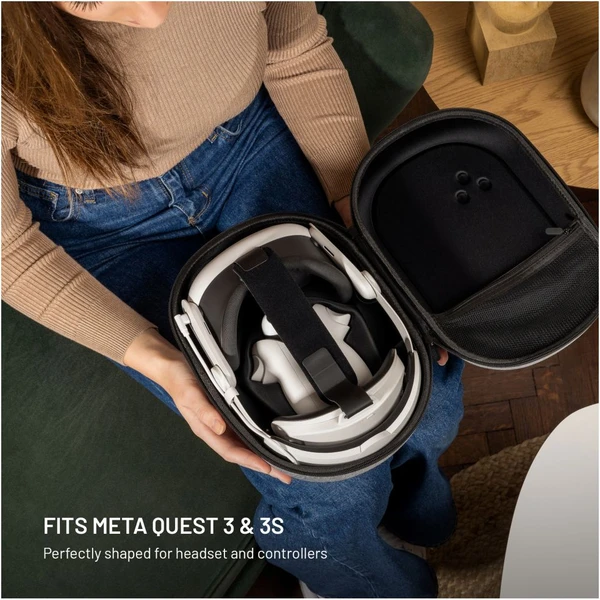 FIXED VR Protective Case pouzdro pro Meta Quest 3/3S, šedé - Pouzdra - Obrázek 242afe14f38c465e9cb11374a2beec4f