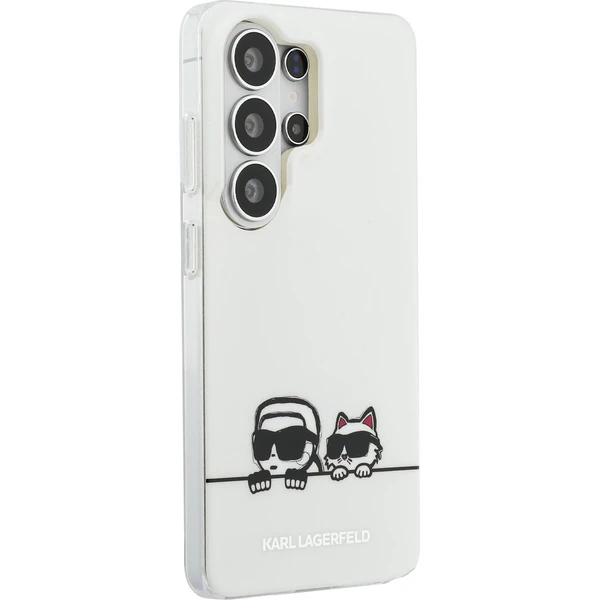 Karl Lagerfeld IML K&CH Peekaboo Logo Magnetic kryt Samsung Galaxy S26 Ultra bílý - Pouzdra - Obrázek 2461a775179d4fa78ac8d6327507c13f